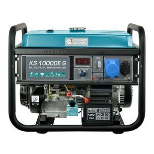 Комбинированный генератор (газ-бензин) Konner&Sohnen KS 10000E G 015349 фото