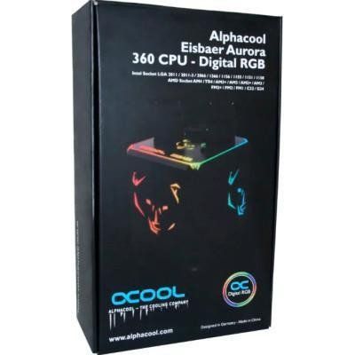 Водное охлаждение Alphacool Eisbaer Aurora 360 CPU Digital RGB (11730) 014169 фото