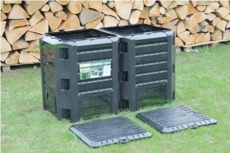 Компостер садовый Prosperplast Module Compogreen 800L Black (5905197595429) 418829 фото