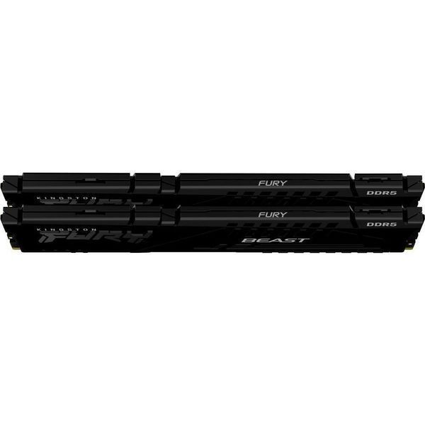Память для настольных компьютеров Kingston FURY 64GB (2x32GB) DDR5 5600MHz Beast Black EXPO (KF556C36BBEK2-64) 033835 фото