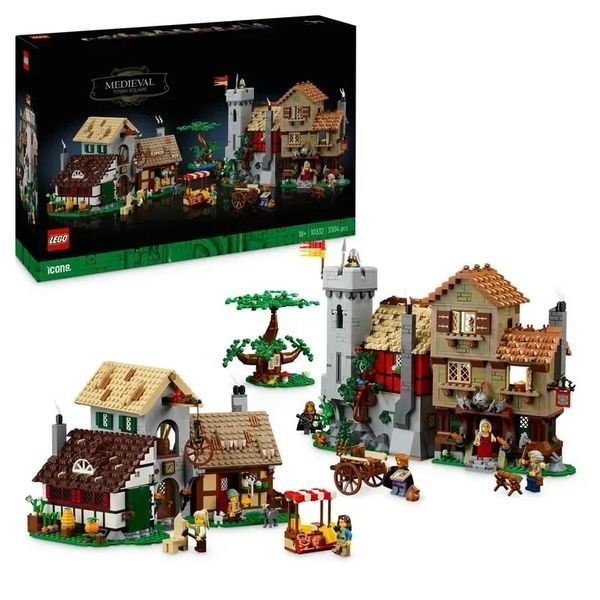 Блоковий конструктор LEGO Icons Середньовічна міська площа (10332) 613500 фото