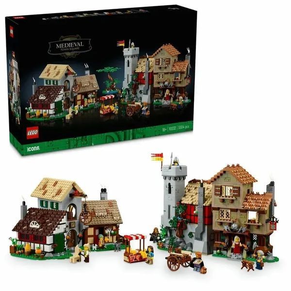 Блоковий конструктор LEGO Icons Середньовічна міська площа (10332) 613500 фото