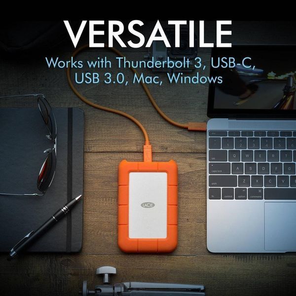 Жорсткий диск LaCie Rugged 5 TB USB-C External Hard Drive (STFR5000800) 018273 фото