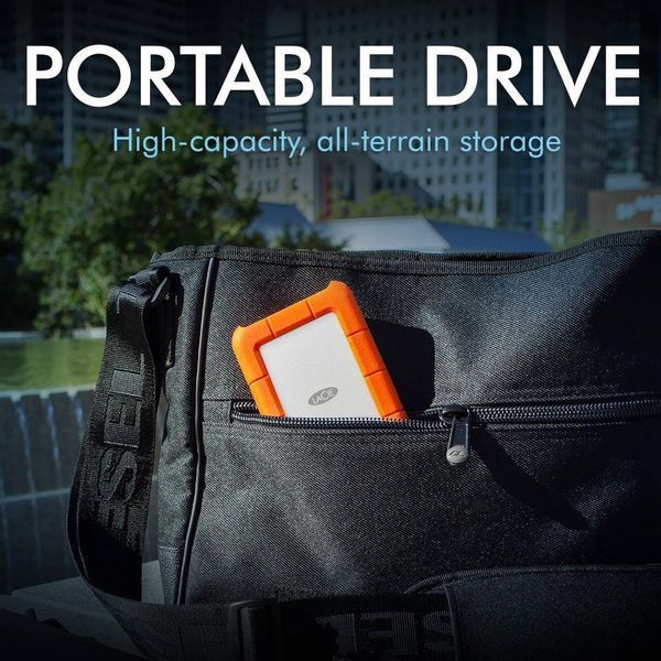 Жорсткий диск LaCie Rugged 5 TB USB-C External Hard Drive (STFR5000800) 018273 фото