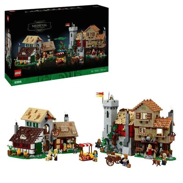 Блоковий конструктор LEGO Icons Середньовічна міська площа (10332) 613500 фото
