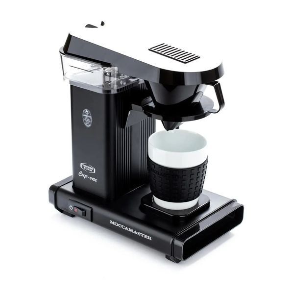 Крапельна кавоварка MoccaMaster Cup-One Coffee Brewer Cream Black 015913 фото
