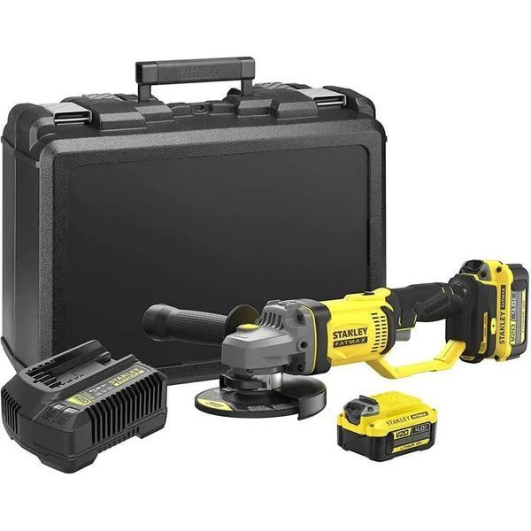 Болгарка (кутова шліфувальна) Stanley SFMCG400M2K 375843ua фото