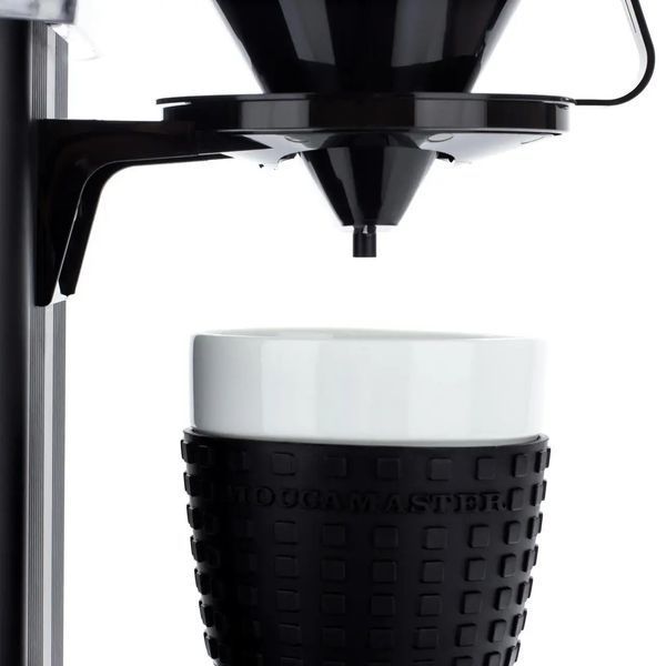 Крапельна кавоварка MoccaMaster Cup-One Coffee Brewer Cream Black 015913 фото