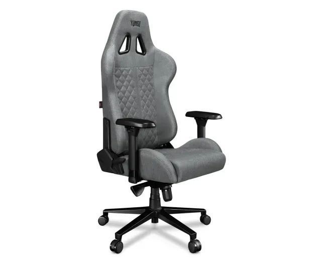 Комп'ютерне крісло для геймера Yumisu 2050 Magnetic Light Gray/Black Mesh (Y-2050F-LB-M) 615261 фото
