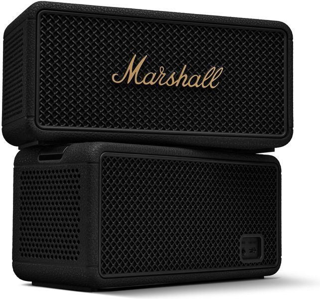 Портативна колонка MARSHALL Middleton II, акумулятор 30 год, зарядка пристроїв, IP67, звук 360&deg;, мікрофон, додаток, чорно-мідний 2085100 фото