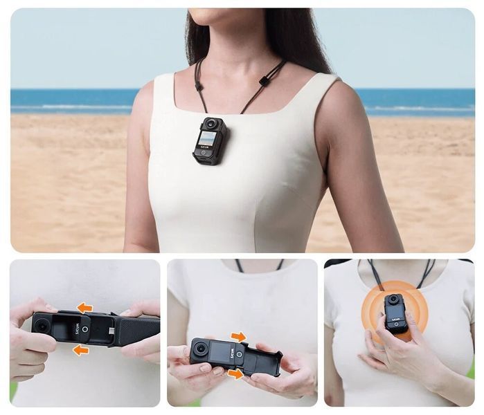 Экшн-камера SJCAM C400, видео 4K, Wi-Fi, Bluetooth, 1250 mAh, до 437 минут работы, поворотный экран, водонепроницаемый корпус 2097647 фото