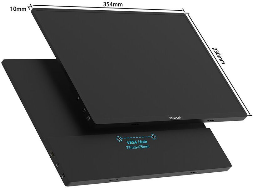 Монитор ZEUSLAP P16 Plus 16" 1920x1200px IPS 180 Гц 3 мс 2112492 фото