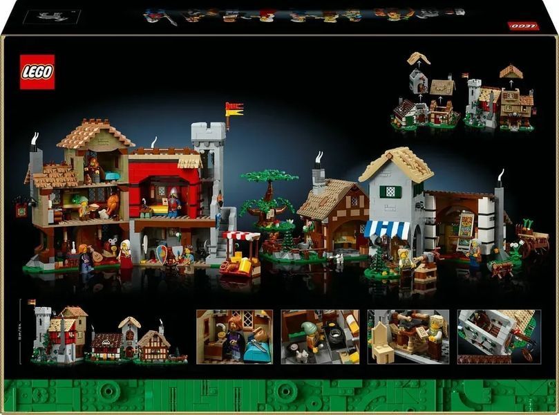 Блоковий конструктор LEGO Icons Середньовічна міська площа (10332) 613500 фото