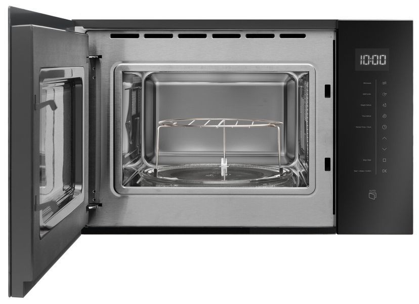 Мікрохвильова піч AMICA AMMB25E3SGVB X-TYPE 900W діаметр 31.5 см об'єм 25л Multiwave система Чорний 476516 фото