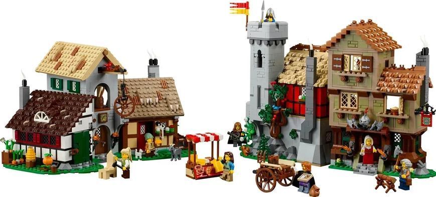 Блоковий конструктор LEGO Icons Середньовічна міська площа (10332) 613500 фото