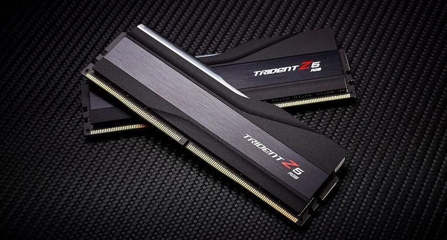 Память для настольных компьютеров G.Skill 32 GB 2x16GB DDR5 5200 MHz Trident Z5 RGB Black (F5-5200J3636C16GX2-TZ5RK) 026481 фото