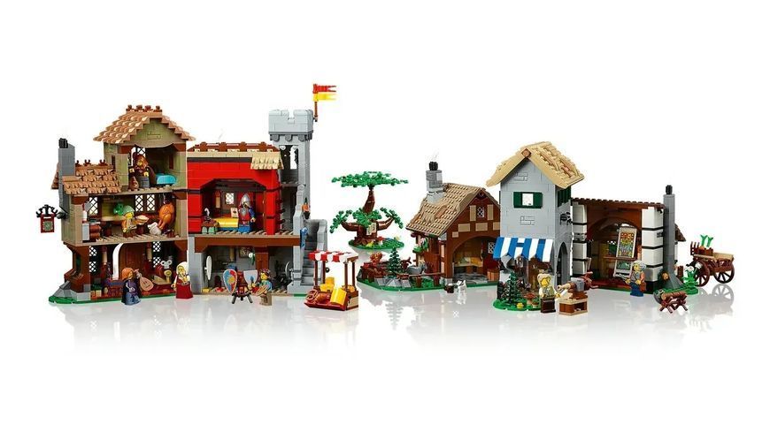 Блоковий конструктор LEGO Icons Середньовічна міська площа (10332) 613500 фото