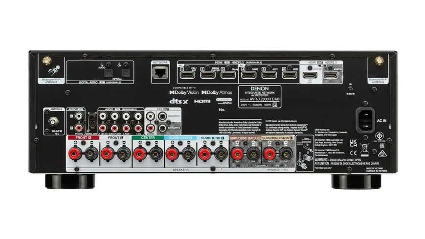 AV-Ресивер Denon AVR-X2800H DAB 460176 фото