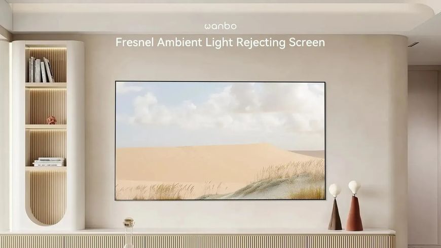 Проекційний екран Wanbo Anti-Light Fresnel 75 16:9 573149 фото
