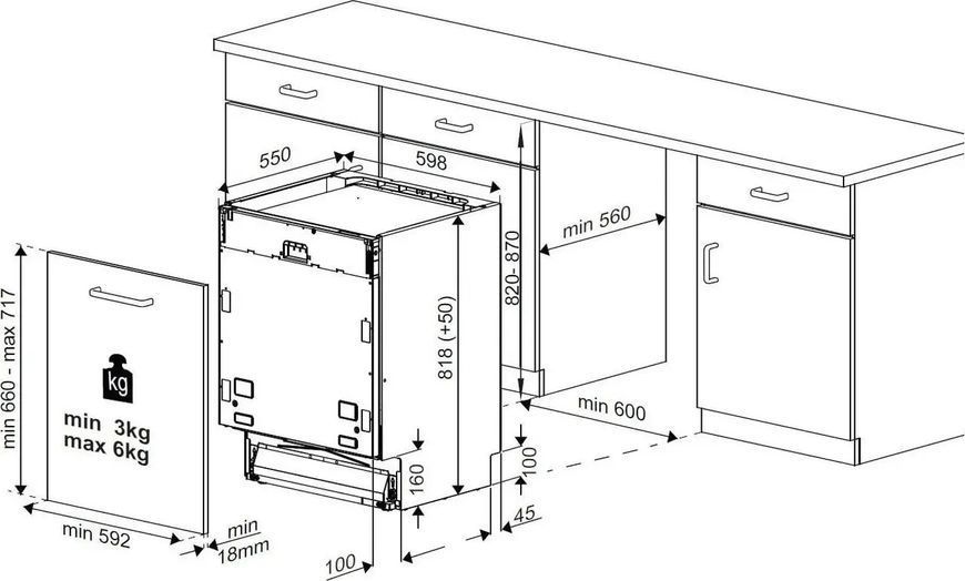 Посудомийна машина Beko BDIN38521Q 030117 фото