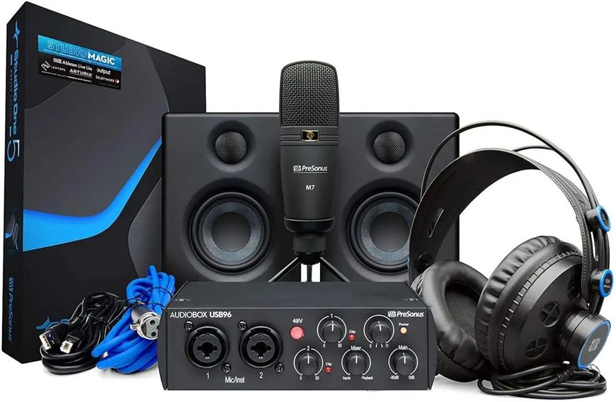 Комплект для звукозаписи PreSonus AudioBox USB 96 Studio Ultimate 25th Anniversary Edition Bundle 349026 фото