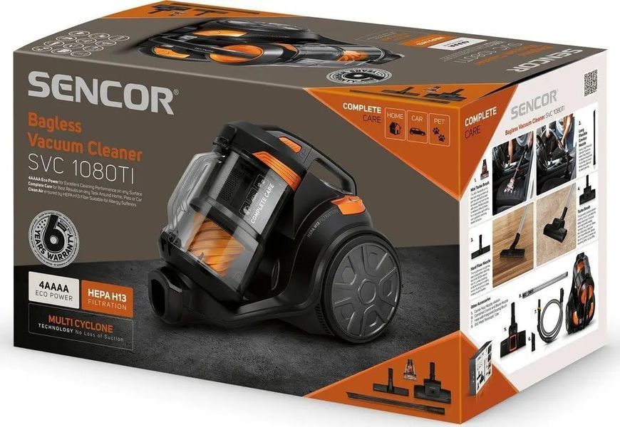 Пылесос безмешковый Sencor SVC 1080TI 031830 фото