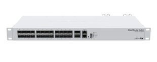 Коммутатор управляемый уровня 3 Mikrotik CRS326-24S+2Q+RM 507206ua фото