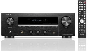 Стереопідсилювач DENON DRA-900H Чорний, 8K, HDMI eARC, ігрові режими VRR, QFT, ALLM, BT, AirPlay2, Wi-Fi, Multiroom HEOS 600241 фото