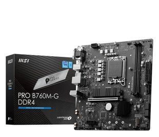 Материнська плата MSI PRO B760M-G DDR4 (911-7D90-001) 022555 фото