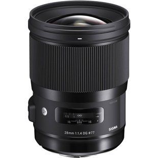 Ширококутний об'єктив Sigma AF 28mm f/1,4 DG HSM Art 043653 фото
