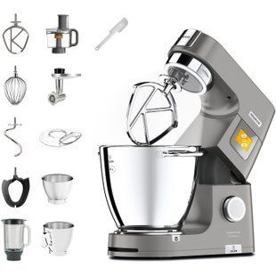 Кухонний планетарний комбайн KENWOOD KWL90.594.SI Titanium Chef Patissier XL 1400 Вт (2 МИСКИ В КОМПЛЕКТІ) 705080 фото