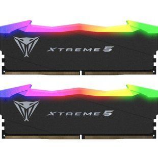 Пам'ять для настільних комп'ютерів PATRIOT 32 GB (2x16GB) DDR5 7800 MHz Xtreme 5 RGB (PVXR532G78C38K) 033886 фото