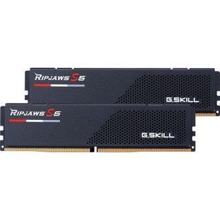 Пам'ять для настільних комп'ютерів G.Skill 64 GB (2x32GB) DDR5 5200 MHz Ripjaws S5 (F5-5200J3636D32GX2-RS5K) 027766 фото