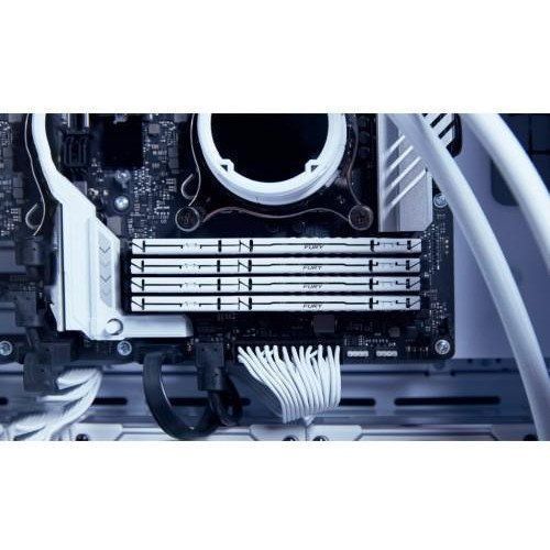 Память для настольных компьютеров Kingston FURY 64GB (2x32GB) DDR5 5600MHz Beast EXPO White (KF556C36BWEK2-64) 033836 фото