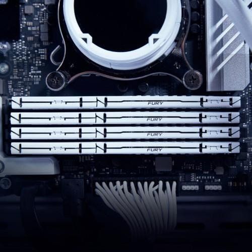 Память для настольных компьютеров Kingston FURY 64GB (2x32GB) DDR5 5600MHz Beast EXPO White (KF556C36BWEK2-64) 033836 фото
