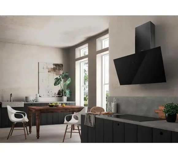 Вытяжка наклонная Faber TWEET EV8 LED BK A80 (330.0529.666) 010487 фото