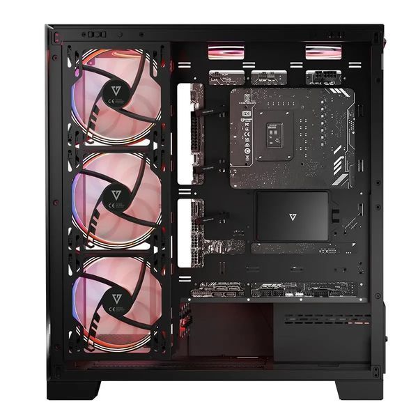 Корпус Modecom Volcano Space Apex ARGB Midi Black (AT-SPACE-PG-10-000000-0002) 503326 фото
