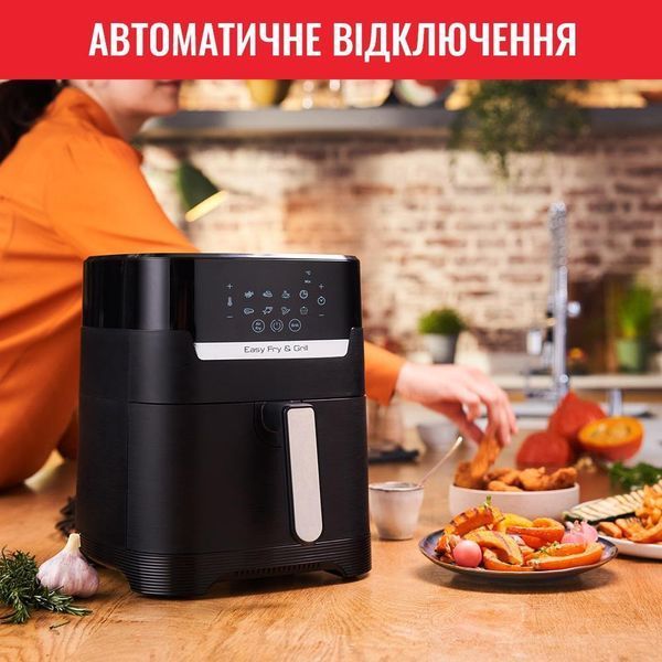 Мультипіч (аерофритюрниця) Tefal Easy Fry&Grill Precision EY505815 025606 фото