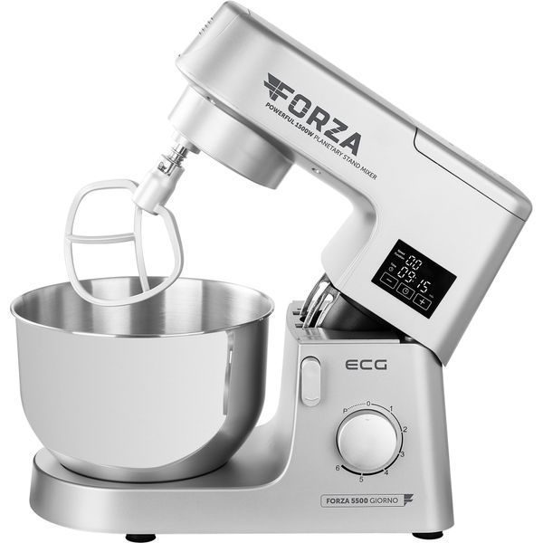 Кухонная машина ECG FORZA 5500 Giorno Argento 020779 фото