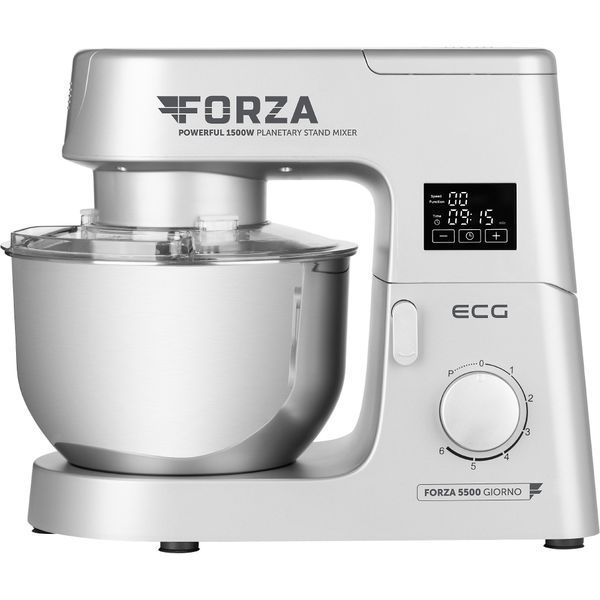 Кухонная машина ECG FORZA 5500 Giorno Argento 020779 фото