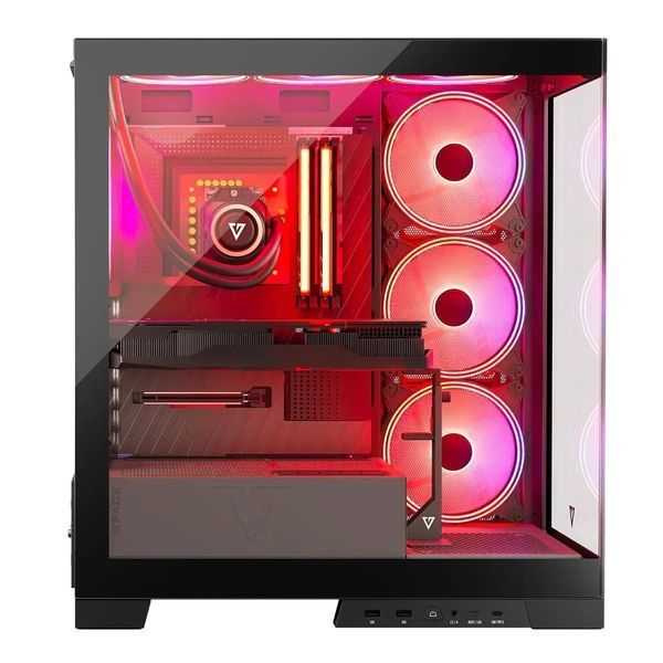 Корпус Modecom Volcano Space Apex ARGB Midi Black (AT-SPACE-PG-10-000000-0002) 503326 фото