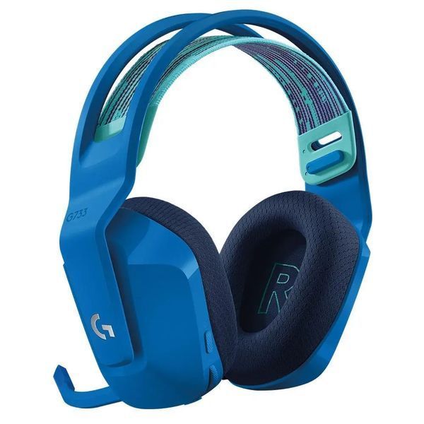 Компьютерная гарнитура Logitech Lightspeed Wireless RGB Gaming Headset G733 Blue (981-000943) 019471 фото