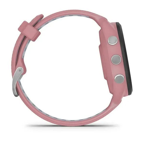 Смарт-годинник Garmin Forerunner 265S Black Bezel w. Light Pink Case and Light Pink/Whitestone S. Band (010-02810-05/15/55) 613068 фото