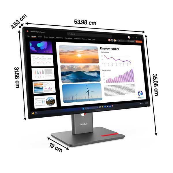 Монитор LENOVO ThinkVision P24Q-40 23.8" 2560x1440px IPS 4 мс [GTG] 2092926 фото
