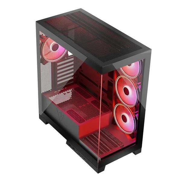 Корпус Modecom Volcano Space Apex ARGB Midi Black (AT-SPACE-PG-10-000000-0002) 503326 фото