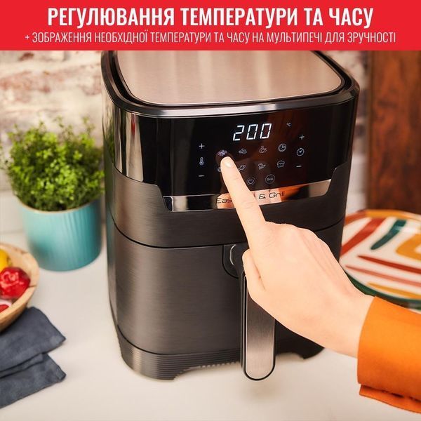 Мультипіч (аерофритюрниця) Tefal Easy Fry&Grill Precision EY505815 025606 фото