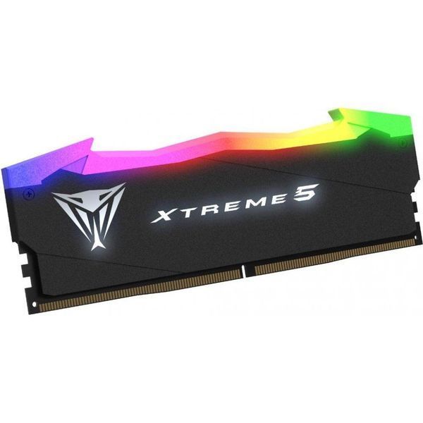 Пам'ять для настільних комп'ютерів PATRIOT 32 GB (2x16GB) DDR5 7800 MHz Xtreme 5 RGB (PVXR532G78C38K) 033886 фото