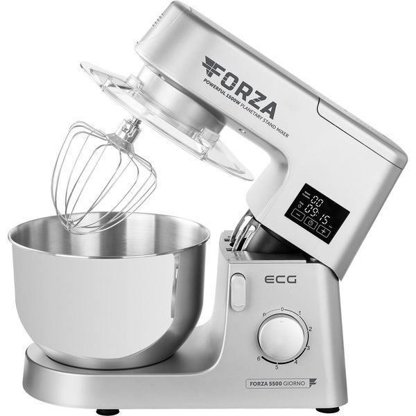 Кухонная машина ECG FORZA 5500 Giorno Argento 020779 фото