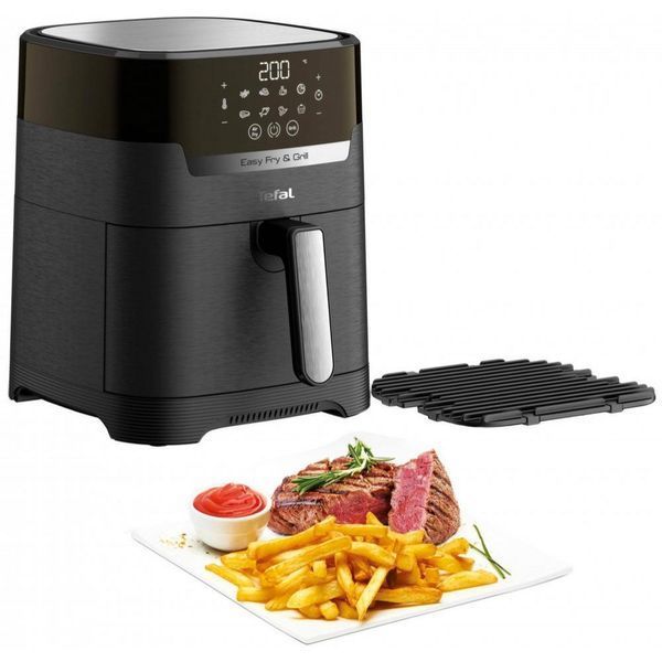 Мультипіч (аерофритюрниця) Tefal Easy Fry&Grill Precision EY505815 025606 фото