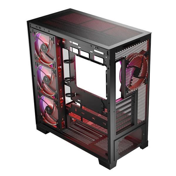 Корпус Modecom Volcano Space Apex ARGB Midi Black (AT-SPACE-PG-10-000000-0002) 503326 фото